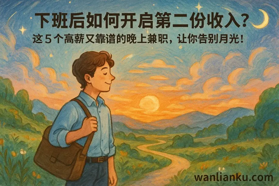 学生党如何通过周末兼职月入3000+?配图