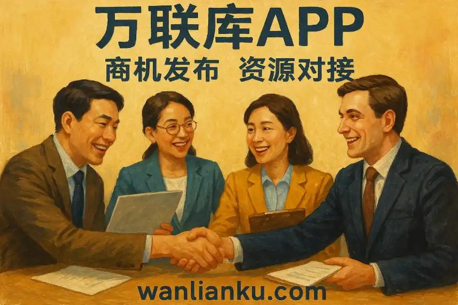 万联库APP招商合作:项目方如何用平台快速招渠道、招代理、做推广?配图