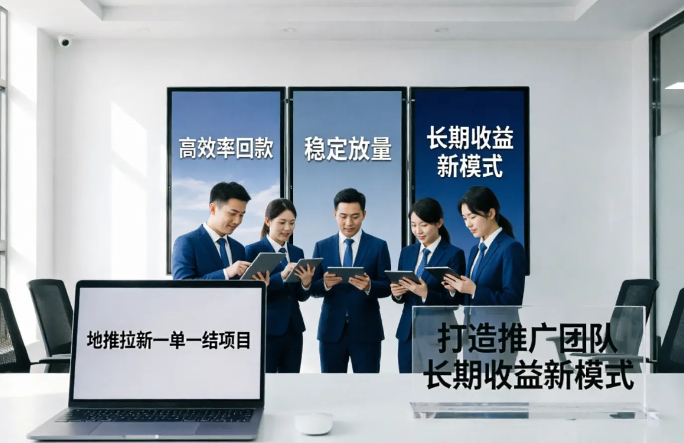 地推拉新一单一结项目:高效率回款+稳定放量,打造推广团队长期收益新模式配图
