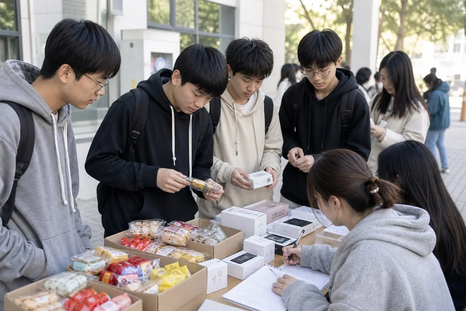 美妆零食数码供应商想进入校园渠道,应该寻找社群点位和团长分发资源