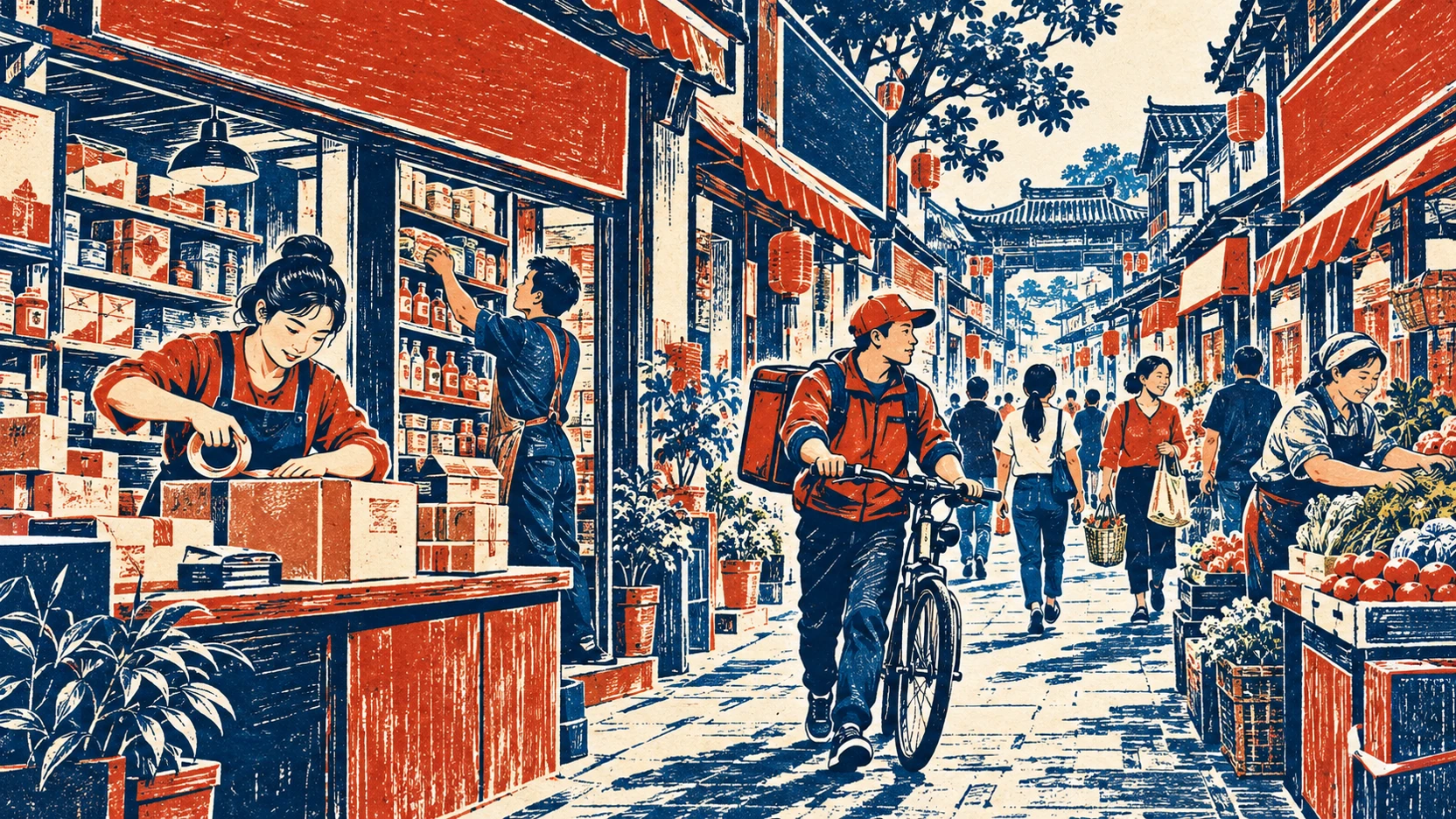 街区零工与配送场景